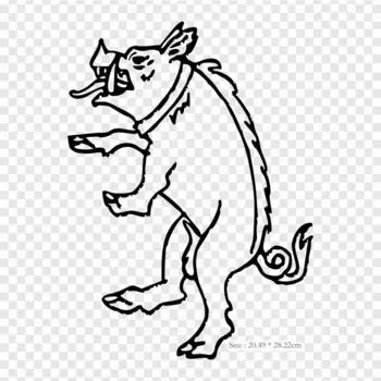 Лошадь, дикий кабан, собака, термотрансферная печать, виниловые нашивки, наклейки для одежды, аппликации «сделай сам», моющиеся нашивки