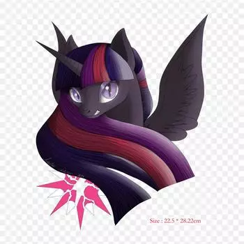 Лошадь Сумерки Кот Утюг на термопереносной печати виниловые нашивки наклейки для одежды DIY аппликации моющиеся нашивки