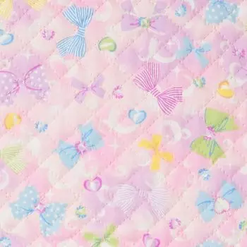 Лоскутная ткань KIYOHARA с пузырчатой лентой, ширина 106 см, разрез 50 см. В комплект входит рецепт изготовления сумок для уроков P Pink MOW156-50