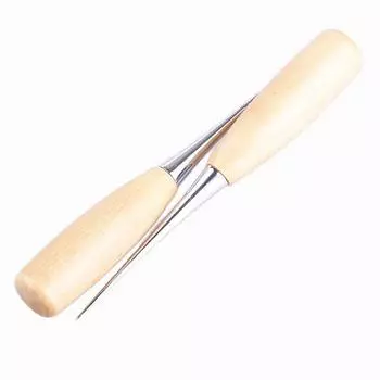 Лоскутное шитье своими руками, ручные кожаные инструменты, деревянная ручка, шило, шило, кожаное ремесло, холст, палатка, шитье