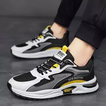 Лоскутные мужские повседневные кроссовки сетчатые дышащие туфли для мужчин уличные беговые теннисные туфли теплые нескользящие мужские кроссовки на шнуровке 39