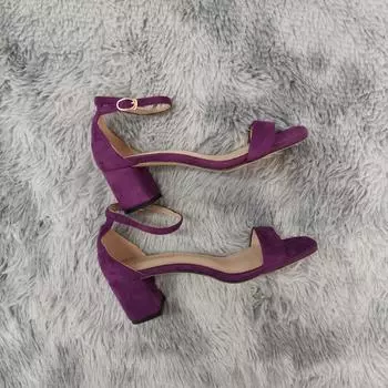 LOSLANDIFEN 2023, женские сандалии с открытым носком, повседневные женские сандалии на массивном среднем высоком каблуке, черные, телесные, универсальные женские туфли-лодочки, модные 35 чёрный