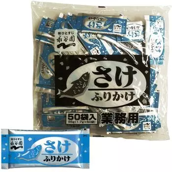 Лосось Nagatanien Furikake для коммерческого использования x 50 пакетиков по 1,7 г