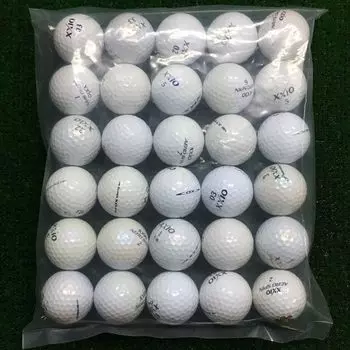 Lost Ball Ball XXIO Набор из 30 смешанных мячей белого цвета белый