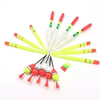 Лот/15 шт., рыболовные приманки, поплавки, поплавок, скользящая трубка, индикатор, аксессуары, спорт