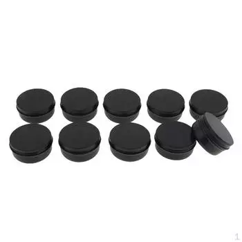 Лот из 10 баночек для косметических контейнеров, дорожный горшок, пластиковый набор для косметики, жемчуга для губ, макияжа