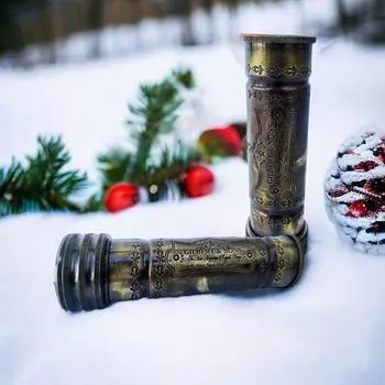 Лот из 2 латунных калейдоскопов «Гилберт и сыновья» для детей, игрушки для детей от 5 до 10 лет, подарки для сына, рождественские подарки, игрушка ручной работы, лучший новогодний подарок