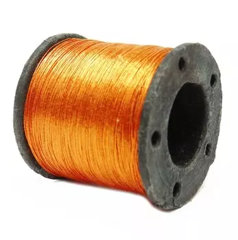 Лот из 5 шт. Полиамидная катушка, стегальная машина, металлик, оранжевый 5 Pcs оранжевый