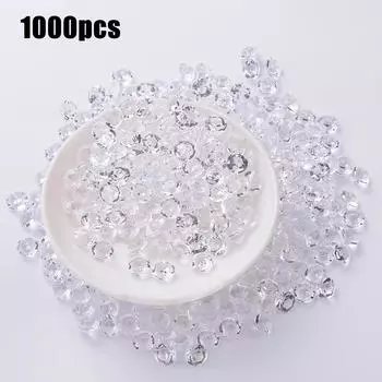 Лот Пластиковые драгоценные камни Ледяные зерна Цветные камни Детские драгоценности Акриловые драгоценные камни Наборы Великобритания