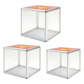 Лотерейная урна для голосования, многосценарная портативная урна для быстрой установки, ящик для голосования, контейнер для хранения для собрания Small