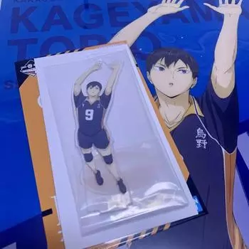 Лотерея Haikyu Cheil Kuji Garbage Dump Contest Кагеяма Тобио E Award Акрил F Award Плакат Партия