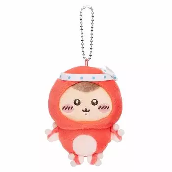 Лотерея «Осьминог кальмар» «Чикава» Приз D Талисман «Осьминог кальмар» Мягкая игрушка «Каштан мандзю»