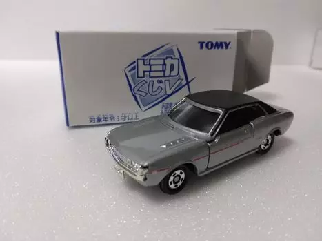 Лотерея Tomica Toyota Celica 1600GT Hardtop Diecast Mini Scale Made in China Car, 1/64, серебряный