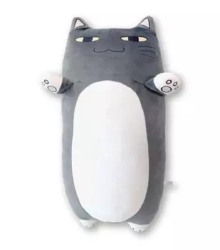 Подушка-листок из плюша для лото