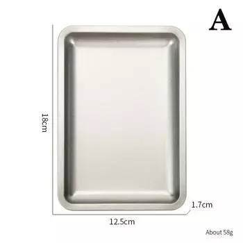 Лоток для хранения косметики из нержавеющей стали, оборудование для дизайна ногтей, тарелка, докторские инструменты