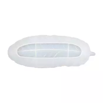 Лоток для хранения крыльев ангела, перьевая пластина, силиконовая форма для ювелирных изделий ручной работы «сделай сам» белый