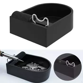 Лоток для хранения олова для пайки Чехол для сварки Держатель для высокотемпературного сопротивления Припой