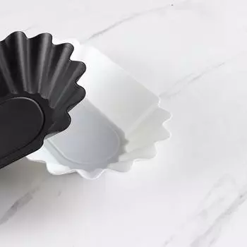 Лоток для кофейных зерен Лоток для образцов кофейных зерен Дисплей Тарелка Контейнер для закусок Пластиковые контейнеры для фруктового кофе чёрный