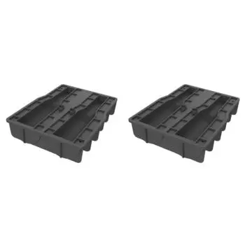 Лоток для кубиков льда, не содержащая BPA, форма для кубиков льда для охлаждения напитков, виски (черный) Делавэр