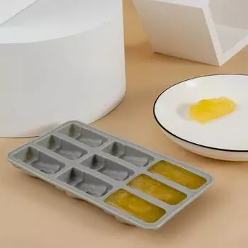 Лоток для льда, легко чистящийся, безопасный, светло-серый, каменная статуя острова Пасхи, форма для льда для желе светло-серый