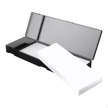 Лоток для окраски модели, пигментная палитра, бумага с 10 палитрами, палитра красок, влажная палитра, для акрила