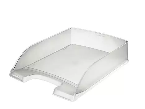 Лоток для писем LEITZ Lites Plus, стандартный, A4, вертикальный, на 500 листов, органайзер для документов, для хранения документов, для хранения файлов, настольный лоток