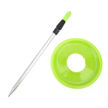 Лоток для приманки - прочные и долговечные магнитные рыболовные принадлежности с заземлением для рыбалки на открытом воздухе. Зеленый зелёный