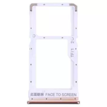 Лоток для SIM-карты + лоток для карты Micro SD для Xiaomi Poco X3 Pro M2102J20SG M2102J20SI чёрный