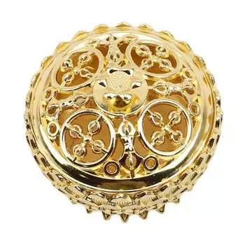 Лотосовая курильница из сплава с восемью сокровищами, курильница для благовоний золотой