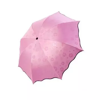 Лотосовый край, цветущий в воде, солнечный зонт, тройная защита от солнца и УФ-излучения, для зонта-тента