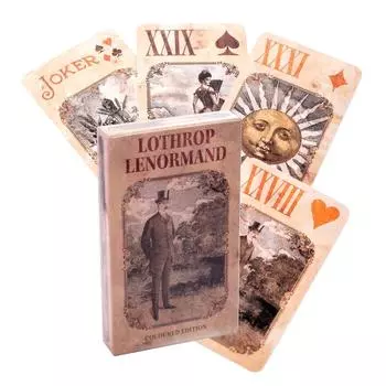 Лотроп Ленорман Оракул Карты Досуг Вечеринка Настольная игра Гадание Пророчество Колода Таро