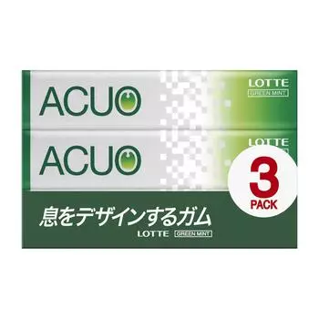 Lotte ACUO 3 упаковки x 10 шт. Green Mint