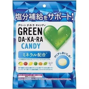 LOTTE GREEN DA-KA-RA candy (bag) 60g GREEN DA-KA-RA candy.GREEN DA-KA-RA candy. GREEN DA-KA-RA candy. 1
