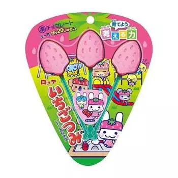 Лотте Клубничные щепотки 3 шт.. 20 шт.. Шоколад 1