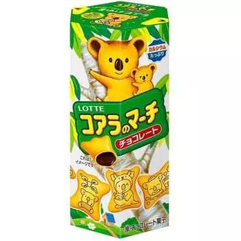 lotte Koala March Chocolate 48 г шоколада 1