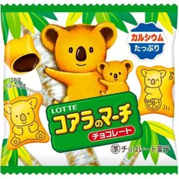 lotte Koala March мини-упаковка 12 г 10 штук Шоколад 1