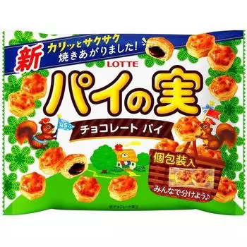 lotte Pie Nuts Share Pack 124 г шоколада 1