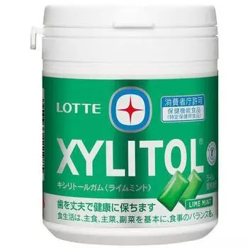 LOTTE Xylitol Gum Lime Mint Family Bottle 133gХарактеристики На пути к беззубому обществу” RefreshinХарактеристики На пути к беззубому обществу” Refresh 1