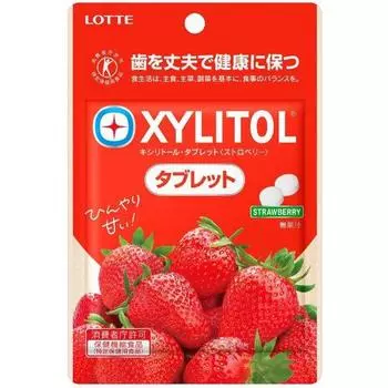 LOTTE Xylitol Tablets Strawberry 35g Таблетки FOSHU, которые сохраняют зубы крепкими и здоровыми. Таблетки FOSHU FOSHU, которые сохраняют зубы крепкими и здоровыми. 1