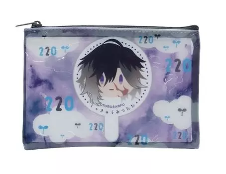 Lottery Touken Ranbu ONLINE Otomo Walk Part 2 D Otomo Clear Pouch Mitsutada Jikyu Everyone s ~Otomo Lottery~ Prize