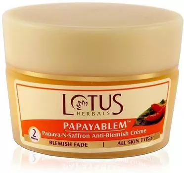 Lotus Herbal Papayablem Papaya-N-Saffron Крем против пятен Spf-25 Lotus Herbal 50GM