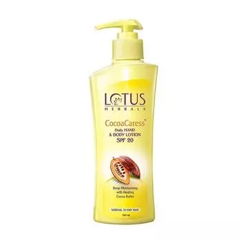 Lotus Herbals Cocoa Caress Daily Лосьон для рук и тела SPF 20, 250 мл