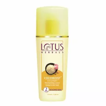 Lotus Herbals Cocomoist Увлажняющий лосьон с маслом какао, 170 мл
