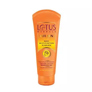 Lotus Herbals Daily Многофункциональный солнцезащитный крем - SPF 70 PA+++(60 г)