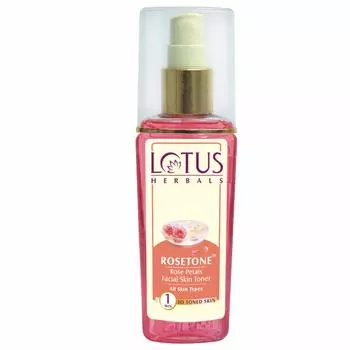 Lotus Herbals Тоник для лица с лепестками розы - розовый 100мл