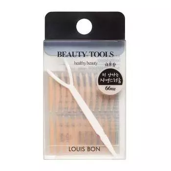 Louis Vaughn Vegan Nude Double Eyelid Tape, 66 порций