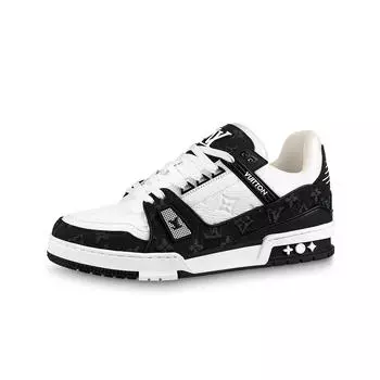Louis Vuitton Trainer White Black