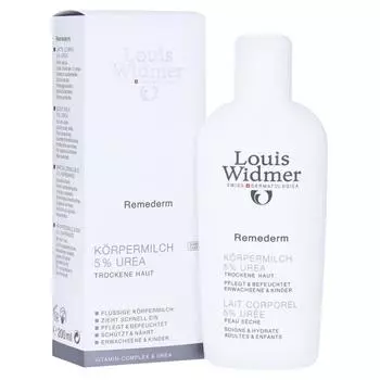 Louis Widmer body milk 5% urea unscented 200ml