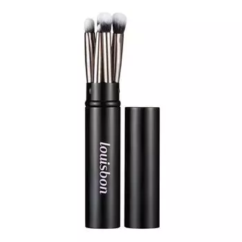 LouisBon ultra-soft feather texture makeup brush set of 5
