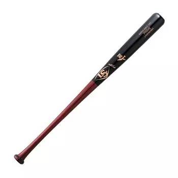 LOUISVILLE SLUGGER Baseball Bat Hardwood PRIME Semi-Top Balance 85cm890g Average WBL4015010335 Black x Reddish Brown